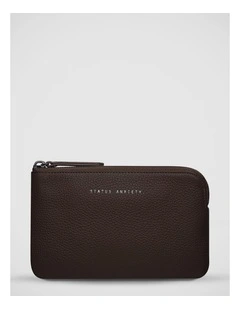 Smoke And Mirrors Wallet in Cocoa