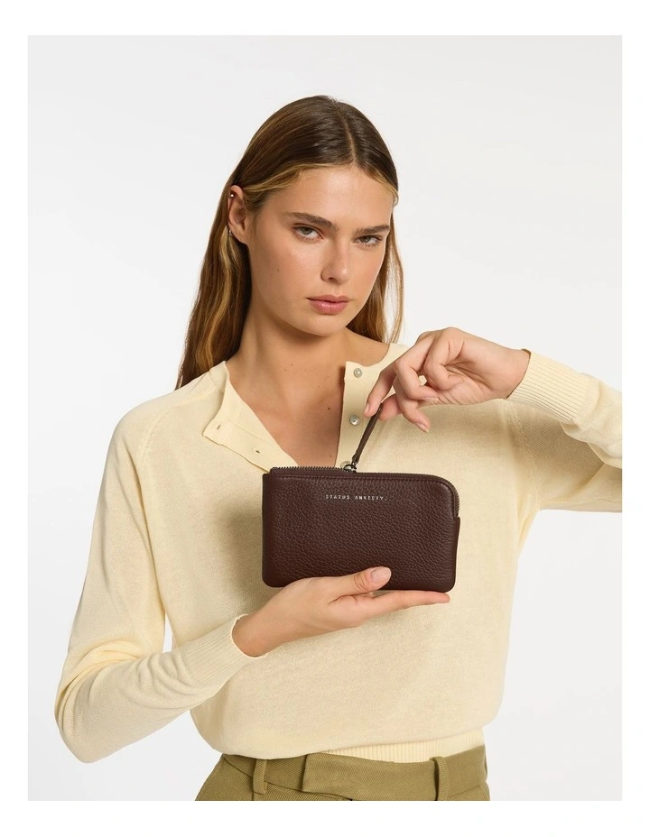 Smoke And Mirrors Wallet in Cocoa image 2