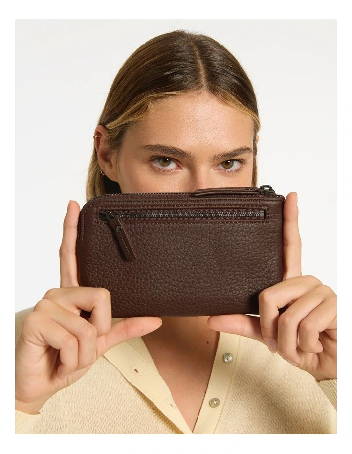 Smoke And Mirrors Wallet in Cocoa image 5