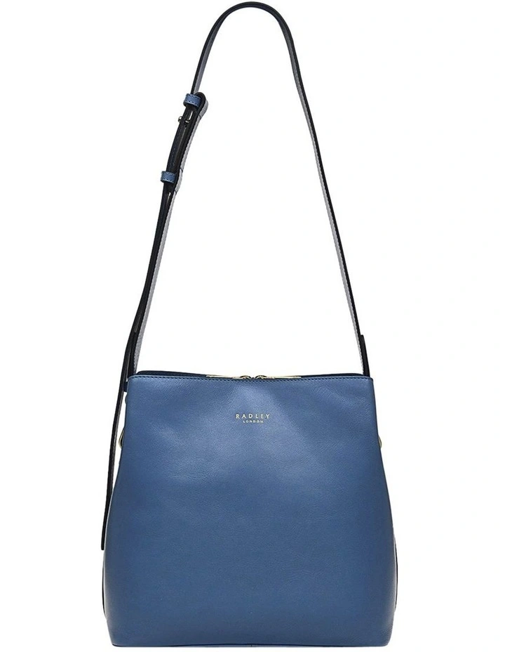 Radley Dukes Place Medium Compartment Cross Body Bag In Blue MYER
