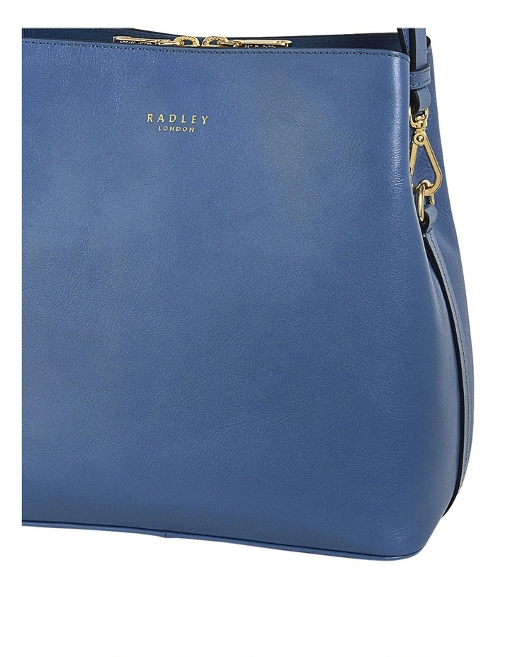 Radley Dukes Place Medium Compartment Cross Body Bag in Blue MYER