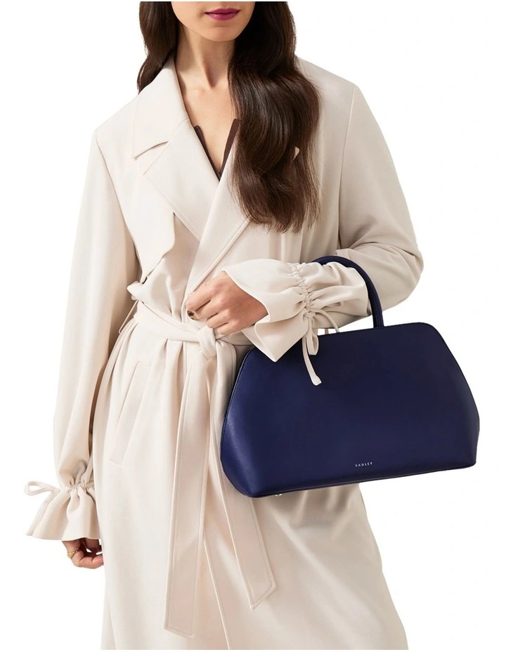 Liverpool Street Icon Tote Bag in Blue image 2