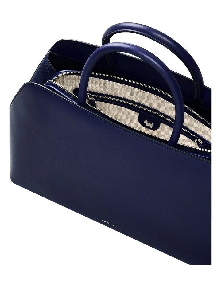 Liverpool Street Icon Tote Bag in Blue image 5