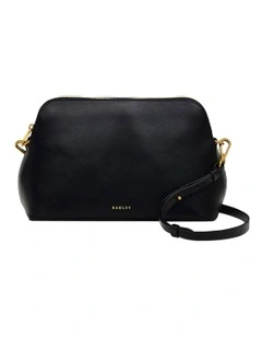 Liverpool Street Icon Medium Crossbody Bag in Black