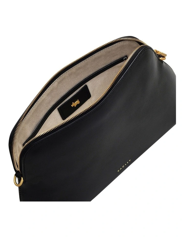 Liverpool Street Icon Medium Crossbody Bag in Black image 3