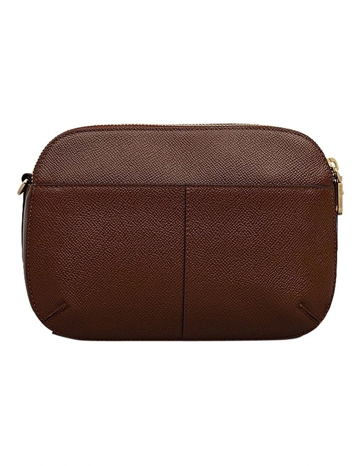 Dukes Place Texture Medium Crossbody Bag in Chocolate image 2