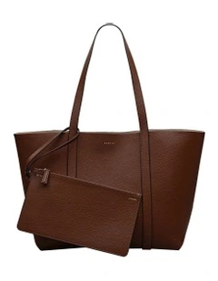 Hanbury Row Large Tote Bag in Chocolate