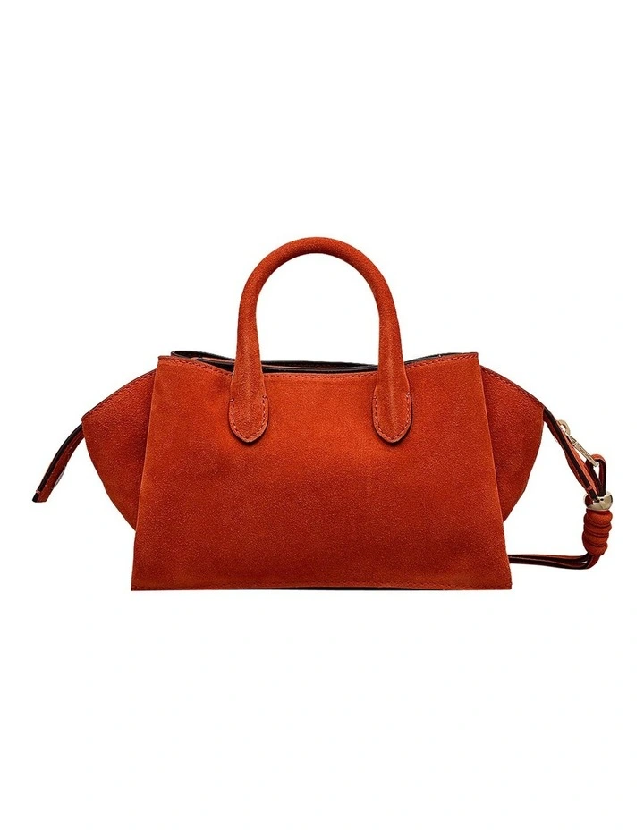 The Romilly Small Tote Bag in Flame image 2