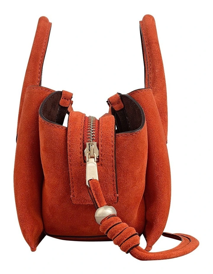 The Romilly Small Tote Bag in Flame image 3