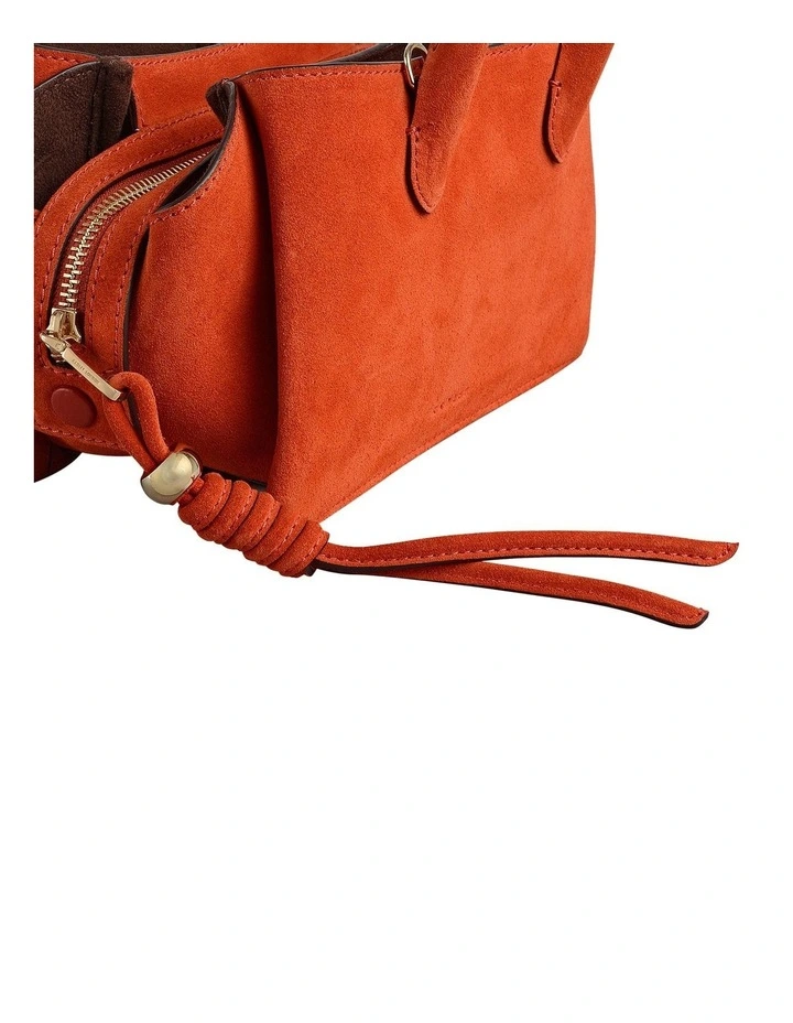 The Romilly Small Tote Bag in Flame image 4