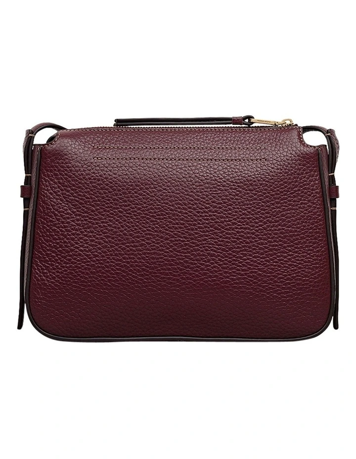 Oak Street Small Crossbody Bag in Dark Cherry image 2