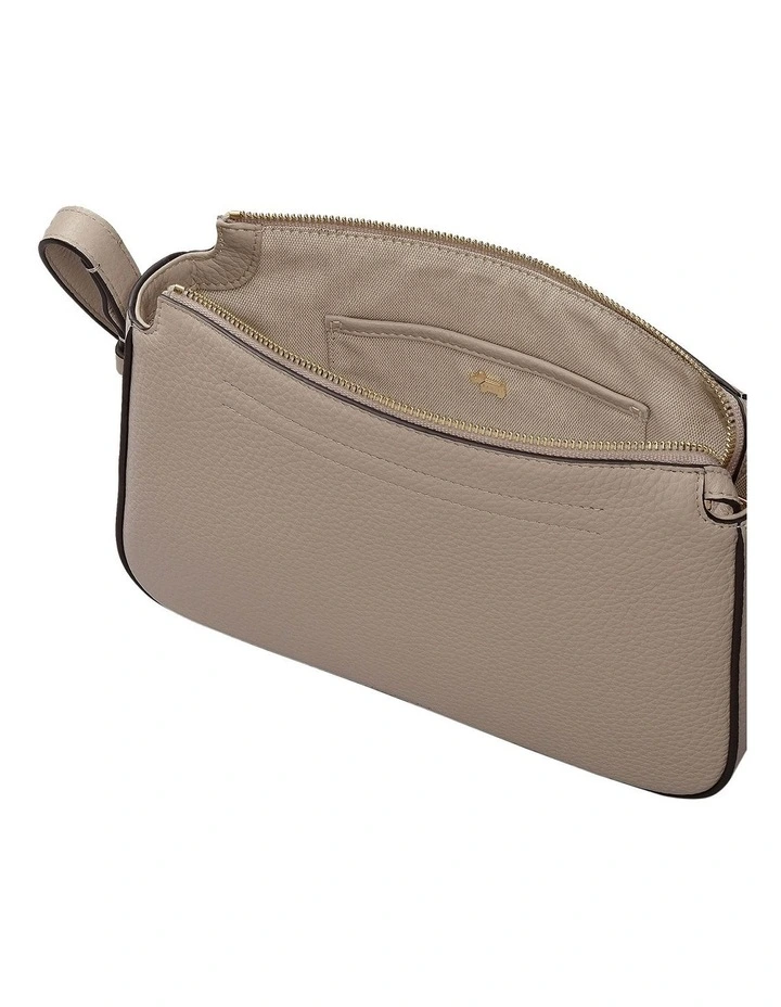 Oak Street Small Crossbody Bag in Porcini image 3