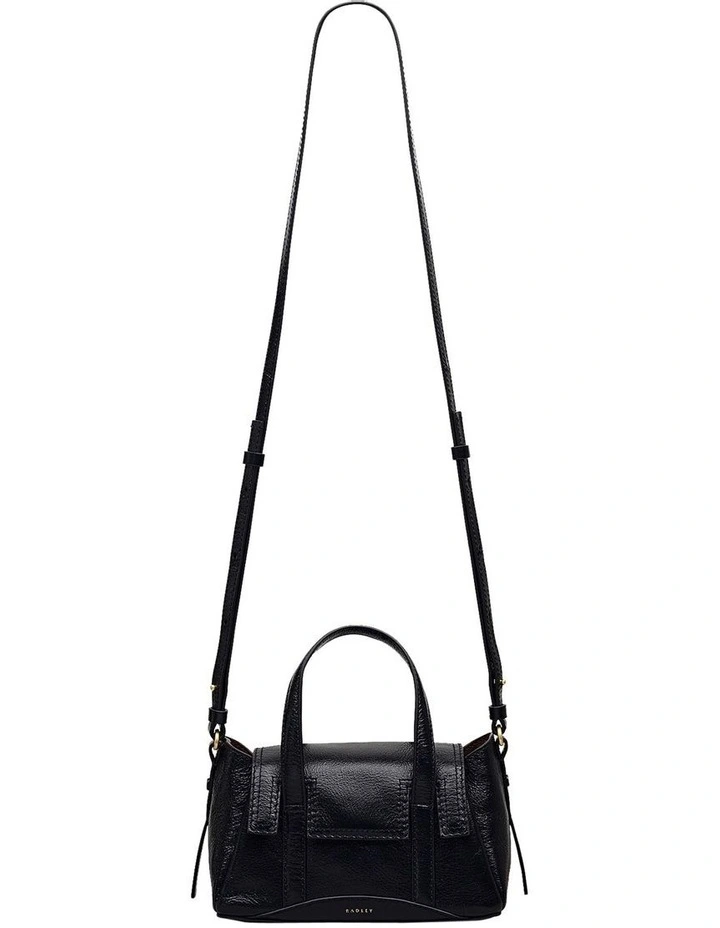 The Chancery High Shine Tote Bag in Black image 1