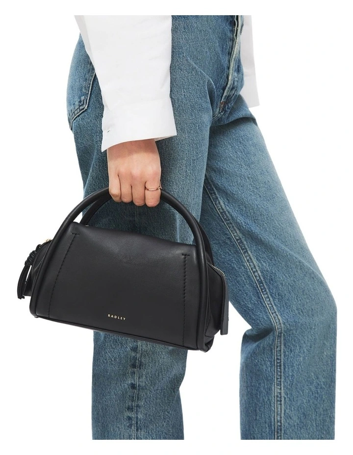 The Golborne Small Tote Bag in Black image 4