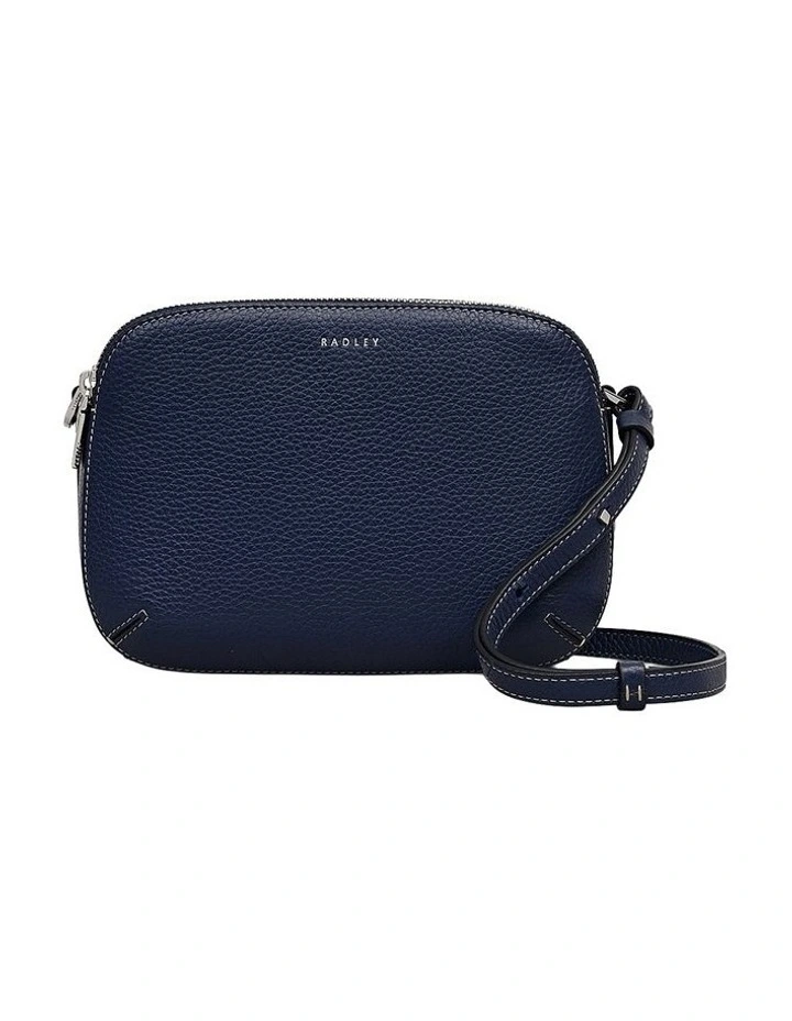 Dukes Place Icon Medium Crossbody Bag in Naval image 1