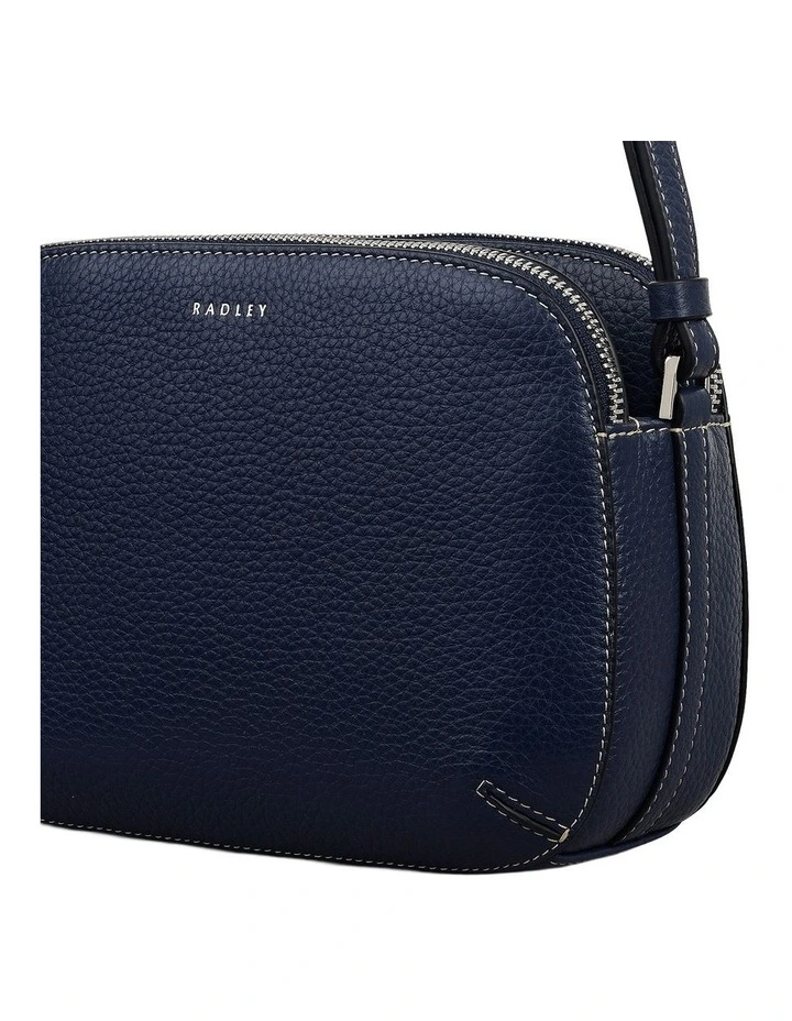 Dukes Place Icon Medium Crossbody Bag in Naval image 3
