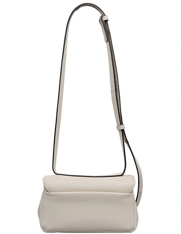 The Belsize Puffy Small Shoulder Bag in Salt image 2