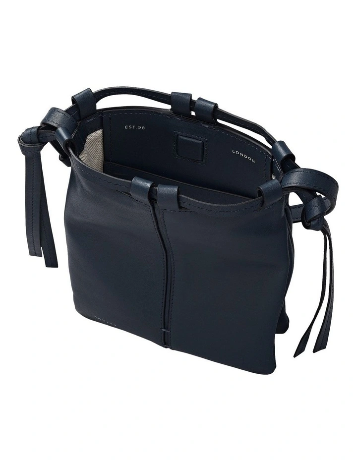 The Connaught Small Crossbody Bag in Naval image 3