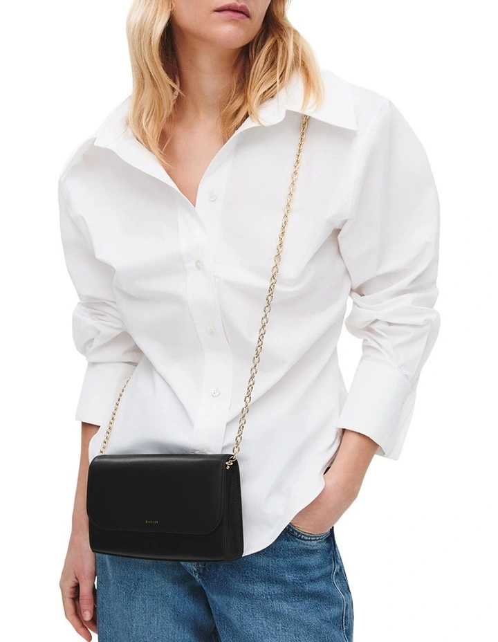 Lynton Road Medium Crossbody Bag in Black image 3