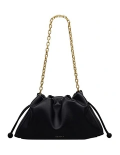 The Roxburgh Medium Shoulder Bag in Black