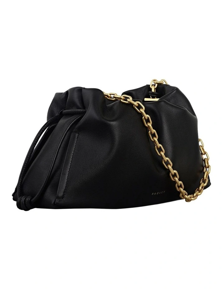 The Roxburgh Medium Shoulder Bag in Black image 6