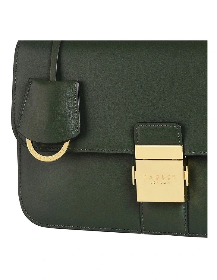 Hanley Close Medium Flapover Shoulder Bag in Dragon image 5