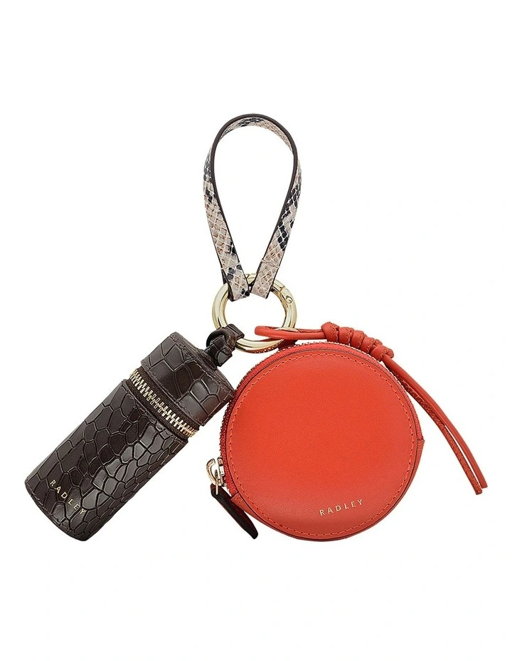 Nicholas Road Small Bag Charm in Flame image 1