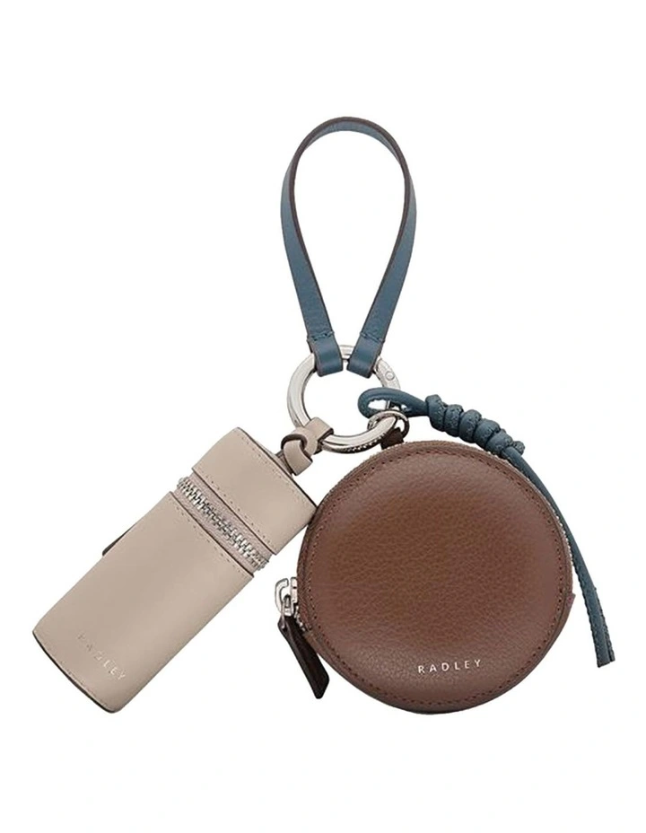 Nicholas Road Small Bag Charm in Chocolate image 1