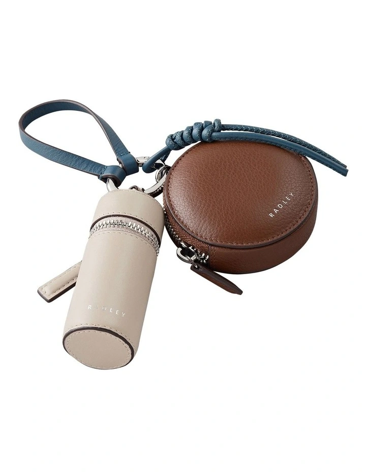 Nicholas Road Small Bag Charm in Chocolate image 3
