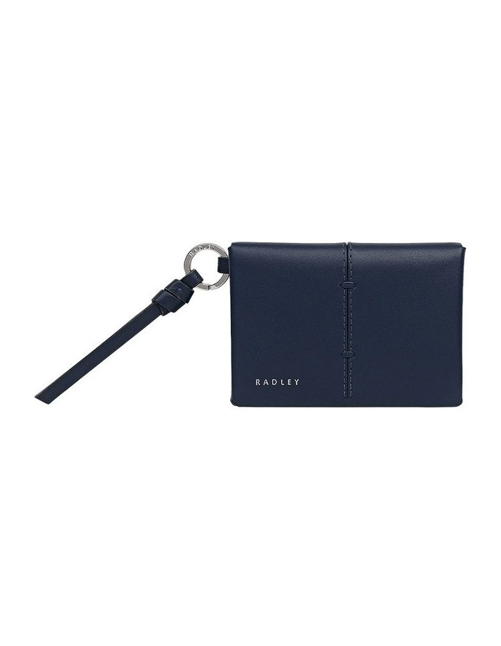 The Connaught Small Credit Card Holder in Naval image 1