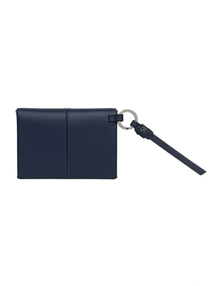 The Connaught Small Credit Card Holder in Naval image 2