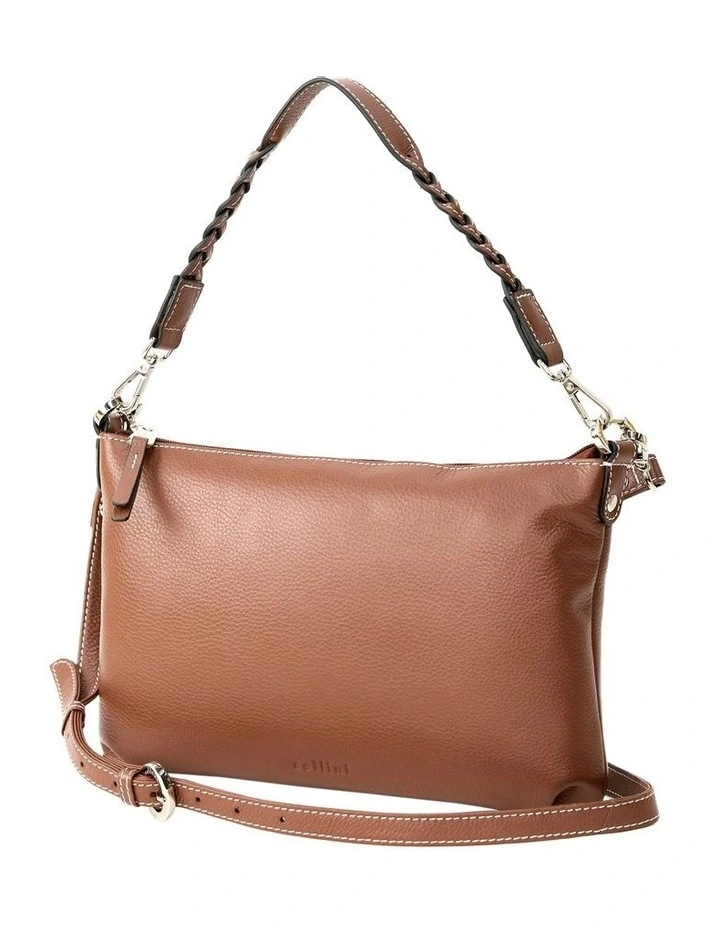 Brixton Shoulder Bag in Brown image 2