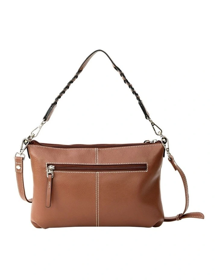 Brixton Shoulder Bag in Brown image 3