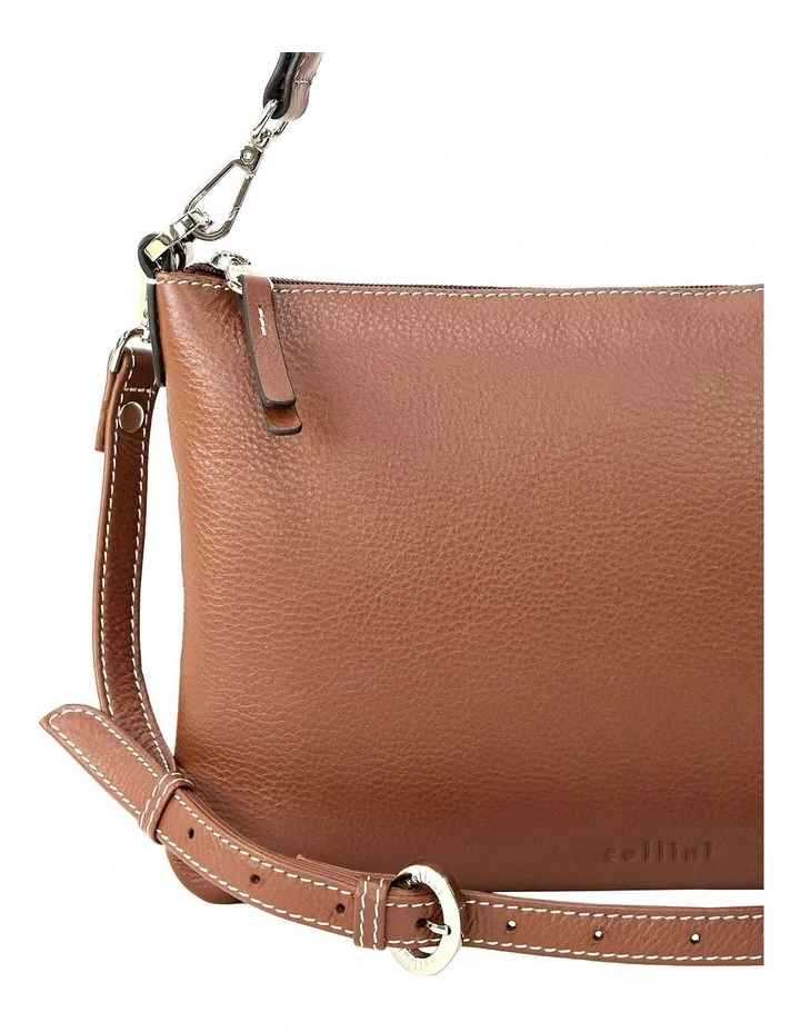 Brixton Shoulder Bag in Brown image 4