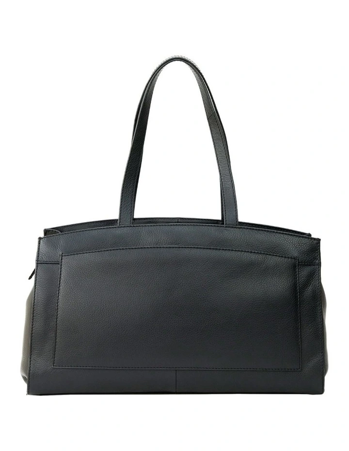 Marlo Tote Bag in Black image 3