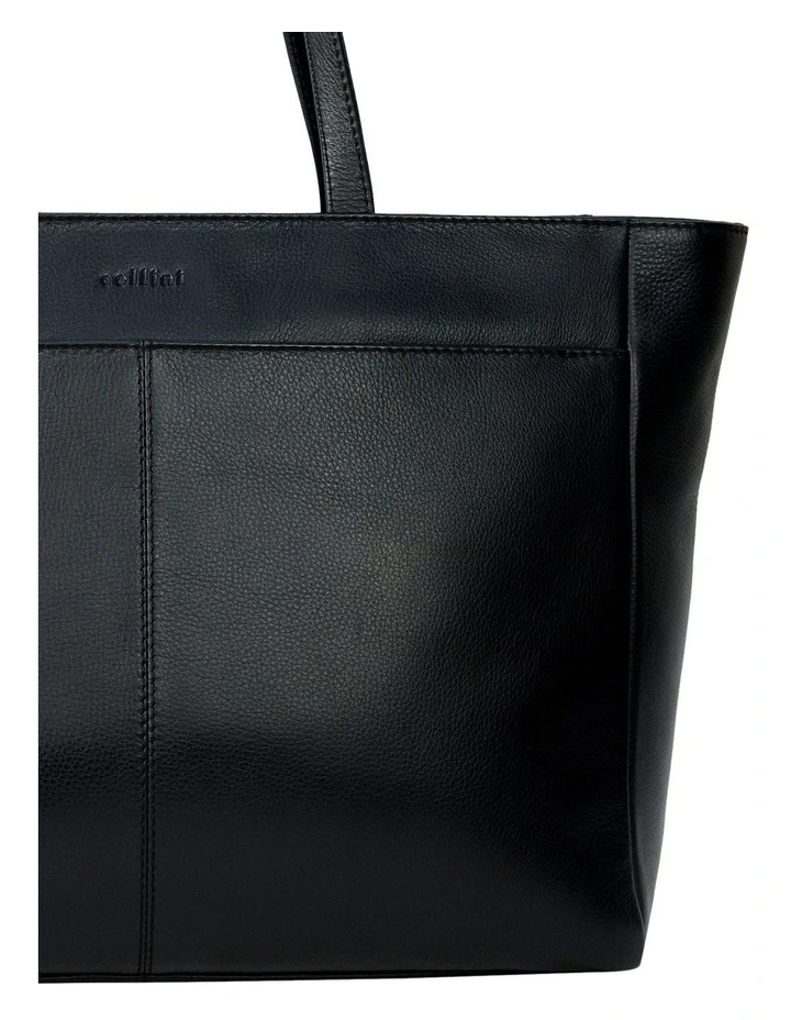 Veneto Tote Bag in Black image 4