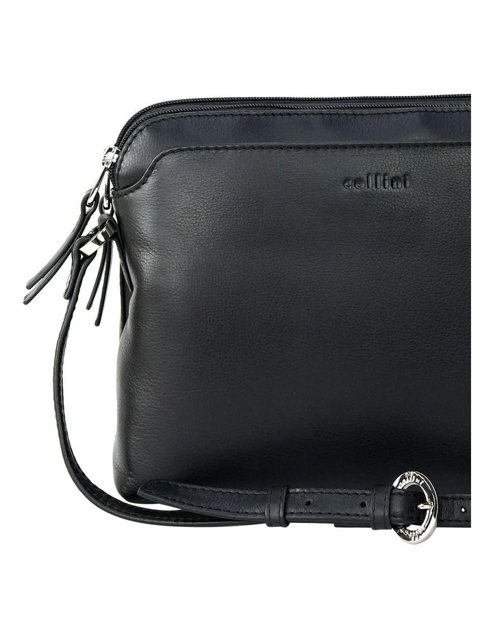 Seville Crossbody Bag in Black image 4