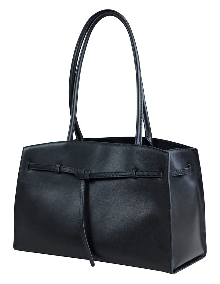 Lincoln Tote Bag in Black image 2
