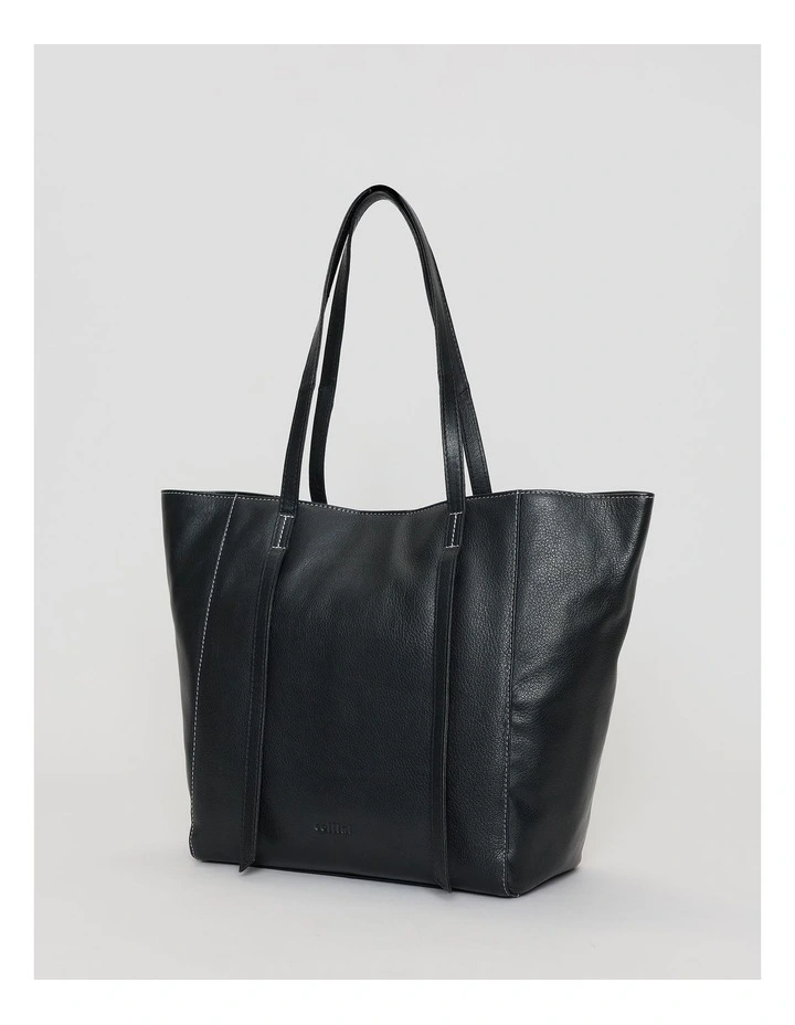 Lennox Tote Bag in Black image 2