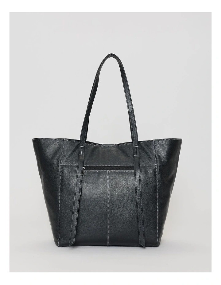 Lennox Tote Bag in Black image 3
