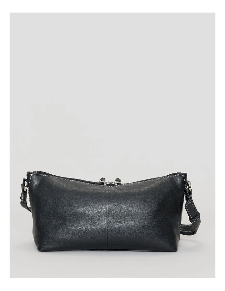 Lennox Crossbody Bag in Black image 3