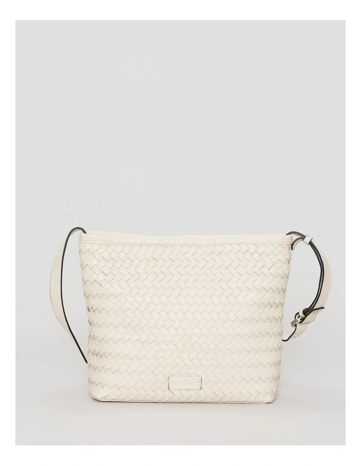 Miami Crossbody Bag in Cream image 3