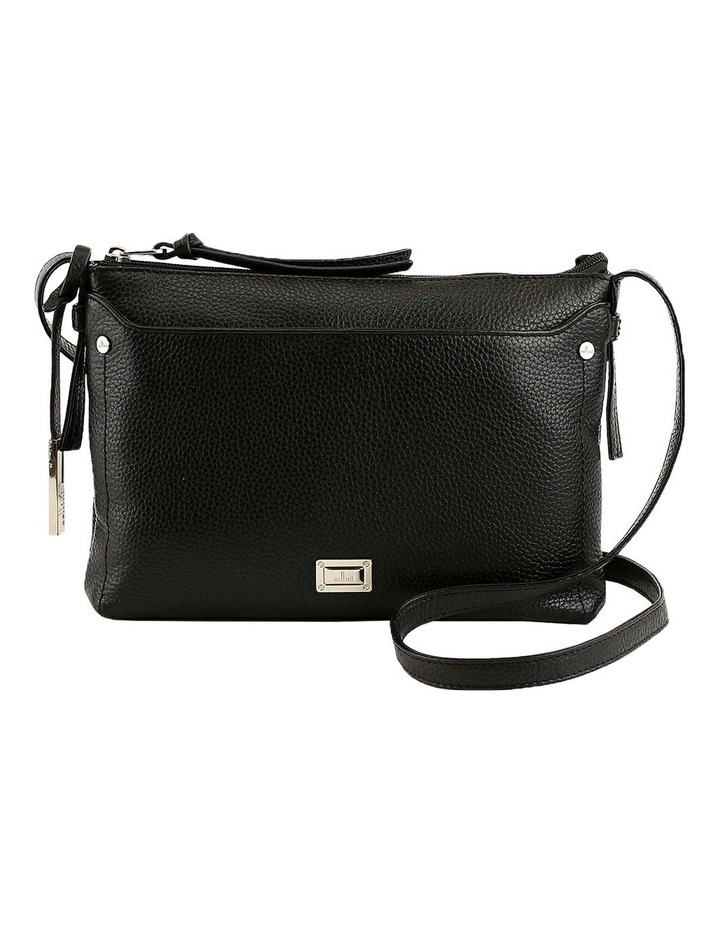 black silver crossbody bag
