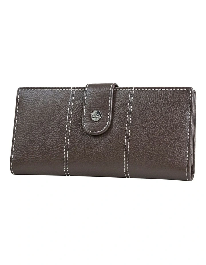 Eden Continental Wallet in Espresso image 2