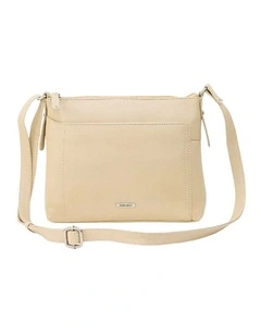 Tracks Crossbody Bag in Sand