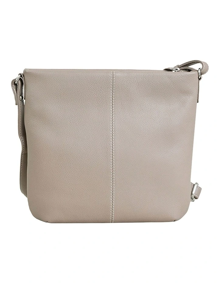 Swerve Crossbody Bag in Taupe image 3