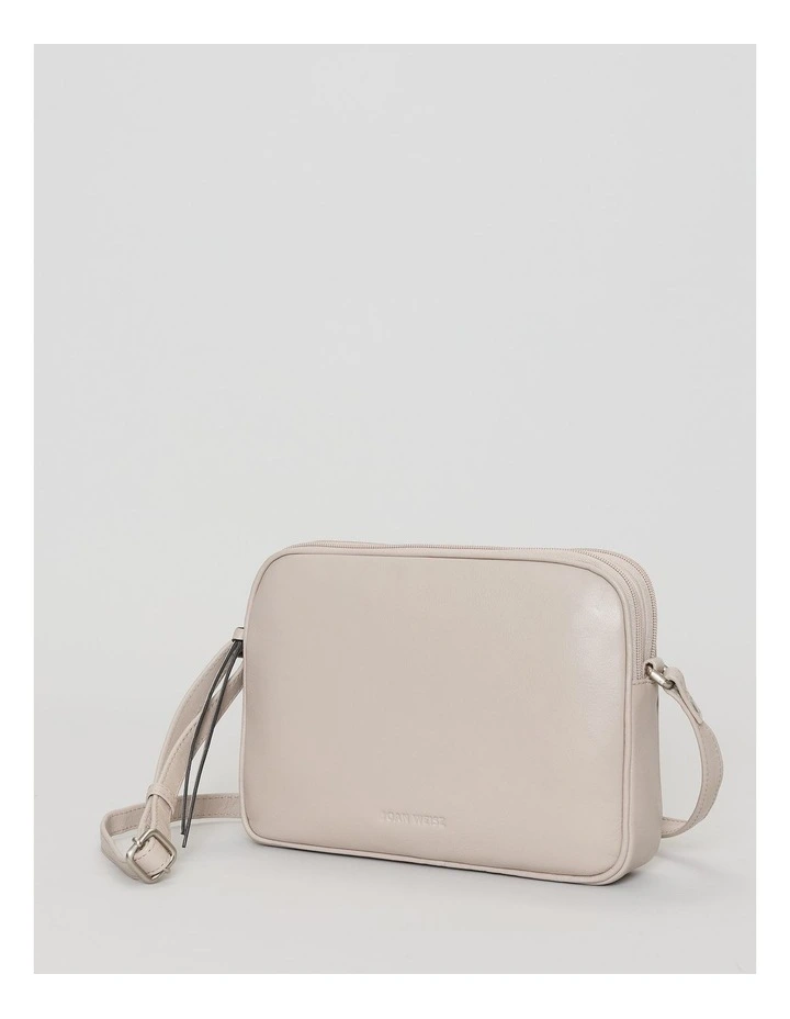 Calypso Crossbody Bag in Beige image 2
