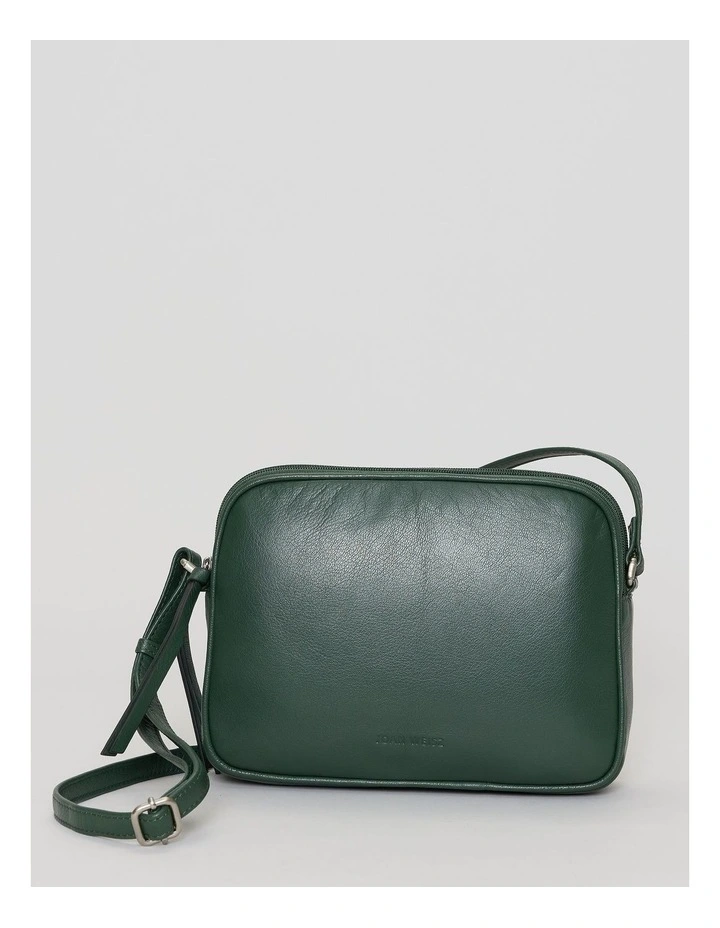 Twist Crossbody Bag in Green image 1