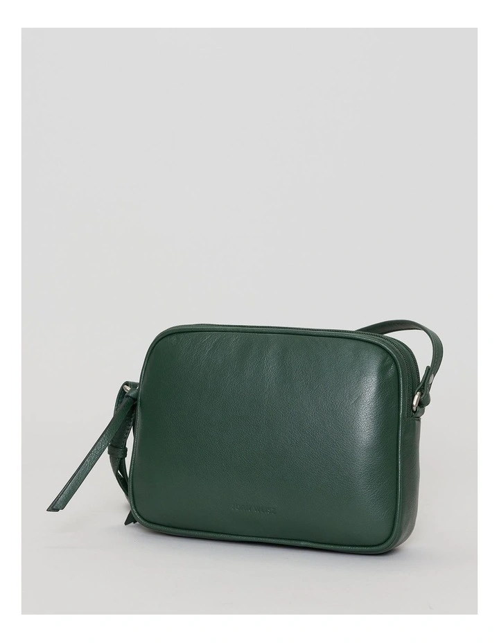 Twist Crossbody Bag in Green image 2