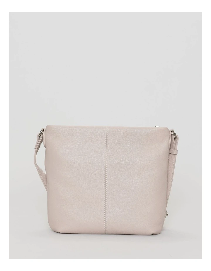 Swerve Crossbody Bag in Beige image 3